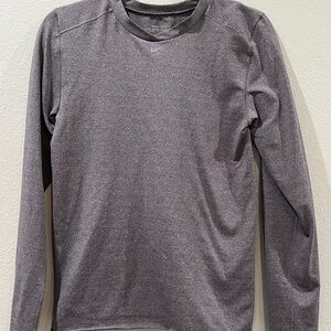 Nike Dri Fit Gray Long Sleeve Shirt